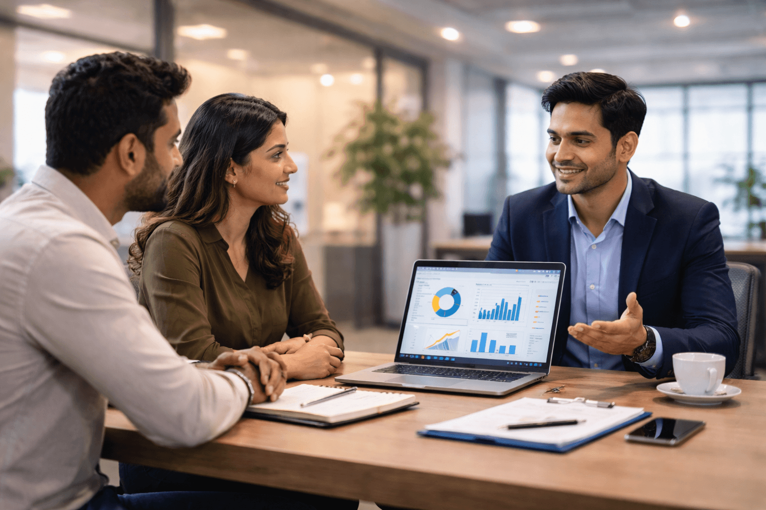 Business consultation visual for IT infrastructure planning